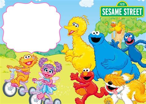 Sesame Street Templates